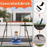 Swing Sets for Backyard, Outdoor Porch Swing Frame, Hammock Chair Stand Only, Max Load 550Lbs 67935655