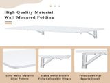 Laundry Room Folding Table Wall Mounted Folding Table for Small Spaces,Fold Down W3875P373145