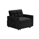 Sofa bed chair 3 in 1 convertible, recliner, single recliner, suitable for small Spaces with W2564P168259