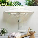 Half Umbrella Outdoor Patio 77907027