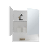 Wanna 23" High Double Door Medicine Cabinet with Three Shelves for Bathroom White B070P286459