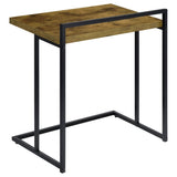 Antique Nutmeg Rectangular Top Snack Table B062P145665