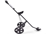 6lbs Lightweight Golf Push Cart - Steel Frame, Foldable Design, 9.5" Ball Bearing Wheels 93263039