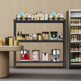 3-Tier Industrial Shelving Rack - 63in, Heavy Duty Steel Shelving Unit Adjustable, 67" W*19.7" W1831P245637