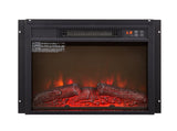 Electric Fireplace Insert 18" 1400W 120V ,Equipped with remote control, ultra thin heater with log 56897865