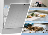 Self-pickup is not supported.Tilt Out Trash Can Cabinet, Hidden Wooden Trash Can Cabinet with 66903259