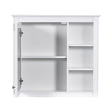 ZNTS 30'' x 28'' Medicine Cabinet, Wall Mounted Bathroom Storage Cabinet, Modern Bathroom Wall Cabinet WF318452AAK