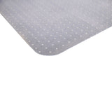 2PCS 90 x 120 x 0.2cm PVC Home-use Protective Mat for Floor Chair Transparent 53021338