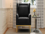 Modern Armchair Velvet Accent Chair Chair Single Sofa Chair for Living Room, Bedroom, or N763P360686B