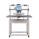 16x24 pneumatic sliding dual-platen hot press with infrared positioning and built-in air compressor W1883P292681