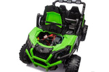 ZNTS 24V Ride on Toys 4WD Ride on Cars with Remote Control, 2 XL Seater Electric Car for Kids, Power Car W2058P202979