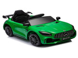 Dual Drive 12V 4.5Ah with 2.4G Remote Control Mercedes-Benz Sports Car Green 82901885