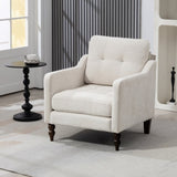 Accent Comfy Chenille Chair w/USB charging port,Mid,Soft,High-support Rebound Sponge,Ergonomic W2715P312489