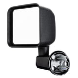 Manual Folding Left Side Mirror For 2007 2008 2009 2010 Jeep Wrangler 58011993