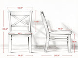 2 pcs Dining chair 88130273