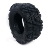 Four 6.61 lbs ATV Go Kart Tires 145/70-6 4PR B 4 Ply Rated Black 92842354