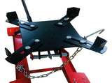 1100Lb 0.5 Ton Low Profile Transmission Hydraulic Jack Auto Shop Repair Low Lift 09362403