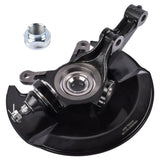 Steering Knuckle & Wheel Bearing Hub Front Left for 2001 2002 Honda Civic 1.7L 92733290