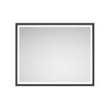 60 x 48 Inch LED Bathroom Mirror with Aluminum Frame, Wall Mounted Vanity Mirror, Anti-Fog, Memory, W2287P279100