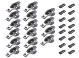 16Pcs 1.7 Ratio 7/16" Full Roller Stainless Steel Rocker Arm and Stud Set Fit for Chevy Big Block 36311306