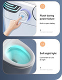 ZNTS Smart Toilet with Bidet Built-in, Auto Dual Flush, Auto Open & Close Bidet Toilet with Heated Seat, W2894P199872