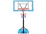 PVC Transparent Board Basket Frame Adjustable 115-135cm Poolside 91594424