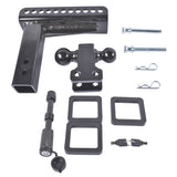 Adjustable Trailer Hitch-Drop Hitch-Tow Hitch 22,000 LBS GTW 2" & 2-5/16" Ball 10614944
