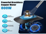 Cordless Tiller Cultivator,800W Electric Cordless Tiller Cultivator, 21V Battery Powered Soil Tiller 99957180