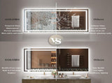 20x28 Inch Frameless LED Bathroom Mirror,Smart Mirror T3757P347013