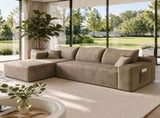 96" Cloud Sectional Sofa,Modern Minimalist Upholstered Couches, Comfort U Shaped Sofa for Living W2824P567792