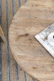 30x31" Antique Round Wood Table W2078125613
