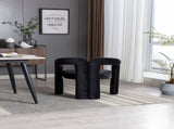 COOLMORE Contemporary Designed Velvet Fabric Upholstered Accent/Dining Chair /Barrel Side Chairs W395103721
