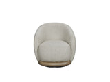 Swivel Wood Base Chair - Amazon Feather B2699P481668