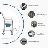 Accessibility Commode Wheelchair 80568514