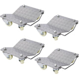 Car Dolly, Heavy Duty Wheel Dolly,4 Tire Wheel Dolly Car Stakes 6000lbs Capacity W46536700