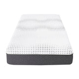 12" Twin Green Tea Gel-Infused Memory Foam Hybrid, Plush Foam Pocket Coils, B011P218280