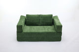 Modern Minimalist Sofa, Fold-Out Sofa Bed, Convertible Chair Floor Couch & Sleeping Mattress for W1829P192398