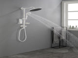 ShowerSpas Shower System, with 10" Rain Showerhead, 4-Function Hand Shower, Adjustable Slide Bar and W2287P182576