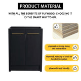 24 Inch Freestanding Bathroom Vanity -BVB09224BCT W999P182010