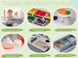 Natural Kids Supermarket Playset with Vending Machine, 90.1778.74104.14cm Grocery Store Toy with 72286054