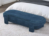 Linen Fabric Upholstered Bench with Large Storage Space for the Living Room, Entryway and W487P271397