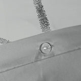 Full/Queen Metallic Printed Duvet Cover Set B03596036