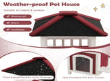 34"H Wooden Cat House 77592974