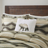 Full/Queen Down Alternative Comforter Set with Throw Pillow B035P148497
