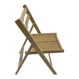 Furniture Slatted Wood Folding Special Event Chair - Wood, Set of 4, FOLDING CHAIR, FOLDABLE STYLE W49542179