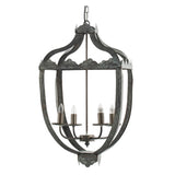 ZNTS 4 - Light Metal Chandelier, Hanging Light Fixture with Adjustable Chain for Kitchen Dining Room W2078138923