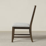 Aberll Solid Wood Upholstered Dining Chairs, Set of 2, Gray T2574P164584