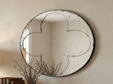 Round wall-mounted mirror Versatile Home Decor Ideal for bedrooms, living rooms, dining rooms, W3935P481189