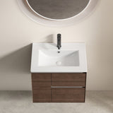 30 inch Bathroom Vessel Sink, Ceramic Bathroom Vanity Sink Top with Overflow, Convenient for Storing W3402P324603