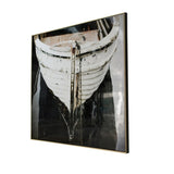 59" x 47" Large Black and White Rectangular Wall Art with Frame, Wall Decor for Living Room Bedrrom W2078130311